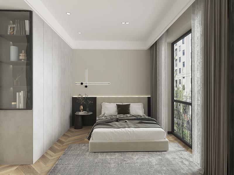 椰林灰咖啡色设计效果图,展现自然与时尚的完美结合