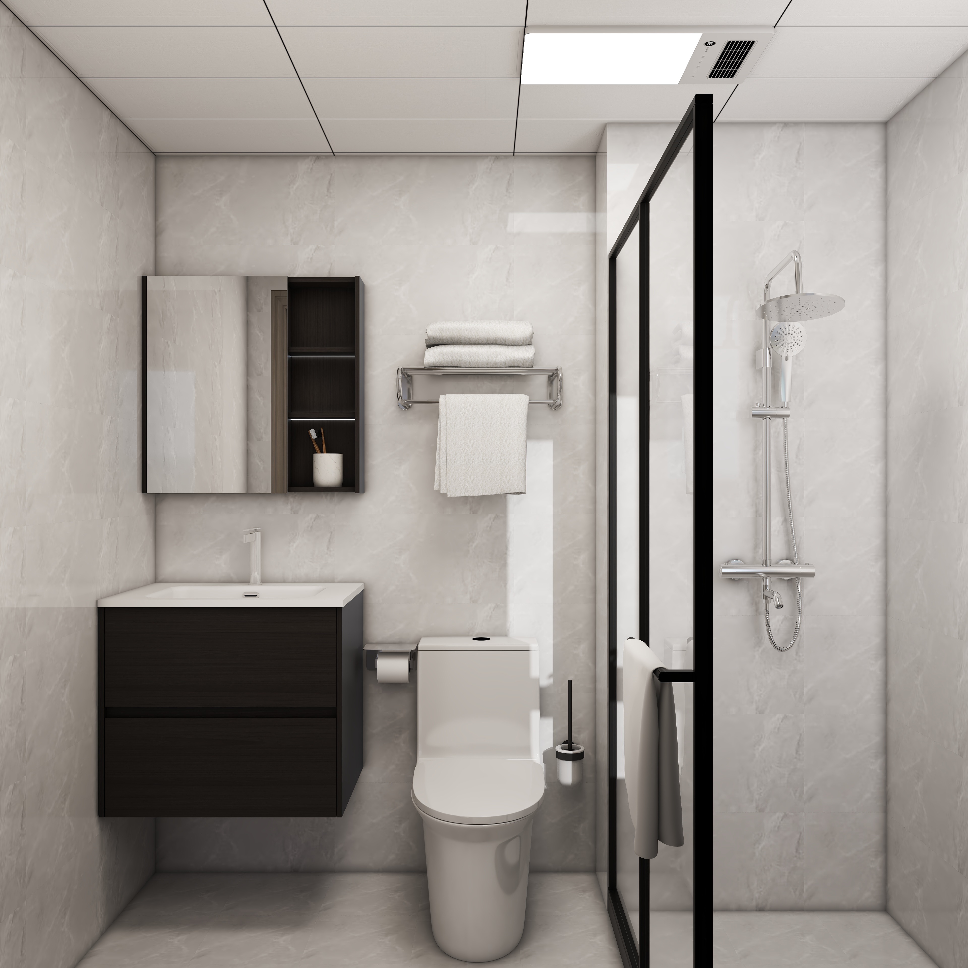 景区卫生间100平米设计图：打造舒适与实用并存的公共空间