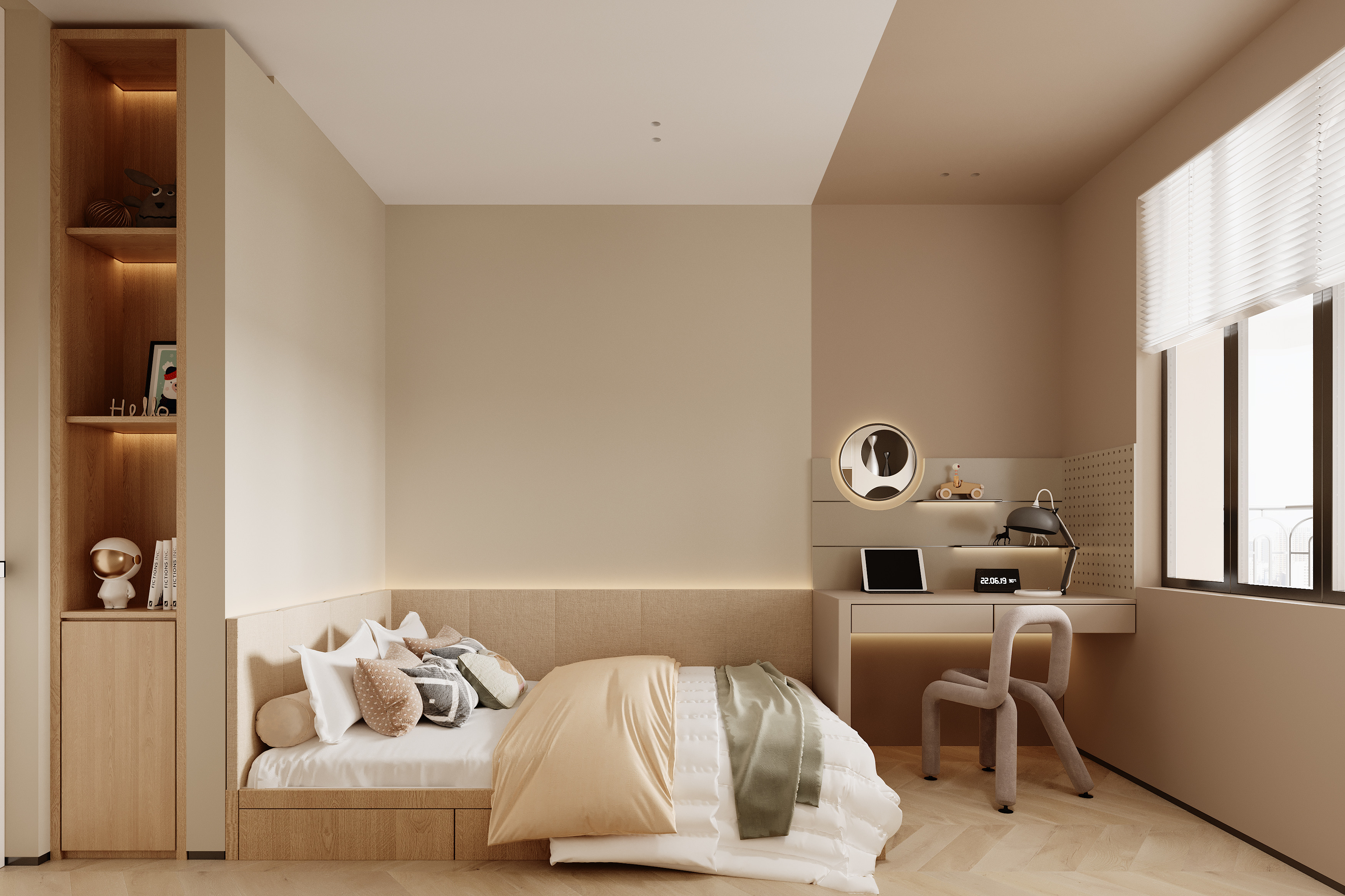 简约奶油风格装修效果图灵感展示，优雅家居轻松打造