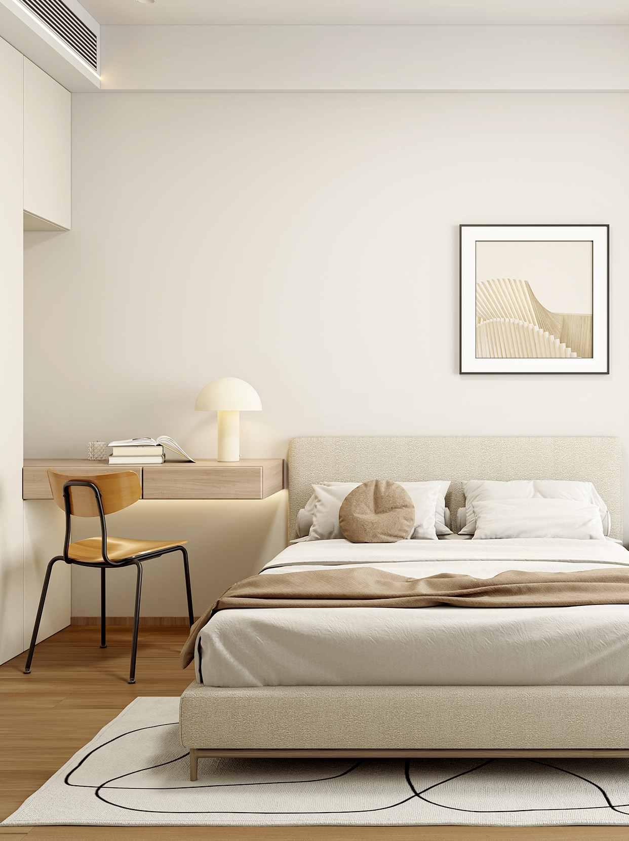 如何选择完美16:9比例卧室装饰图片