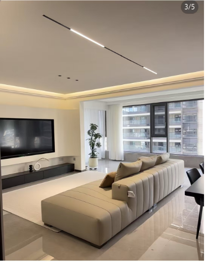 隐形线槽效果图与家装设计灵感