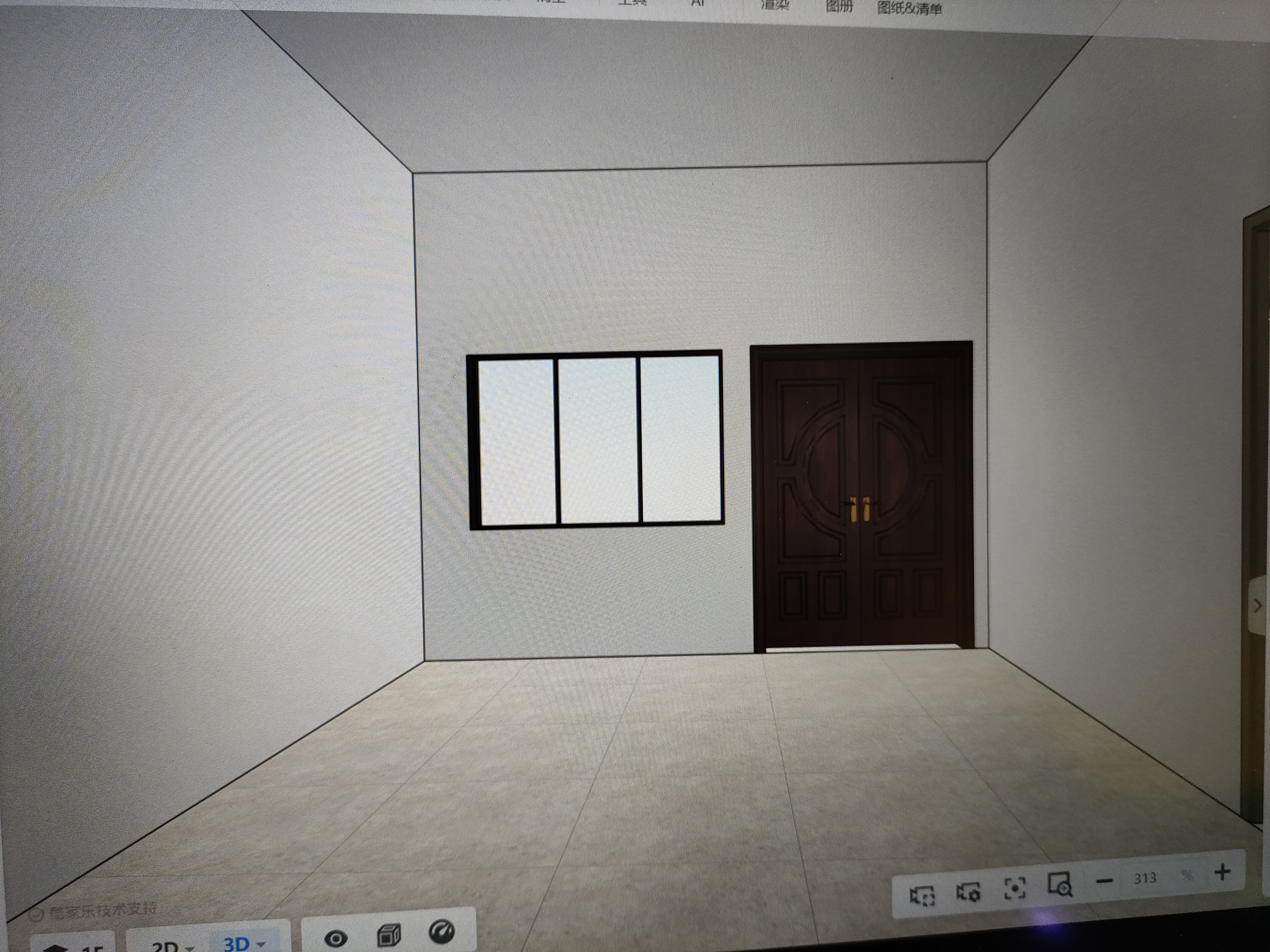 房间大厅大门左边多宽如何优化设计？