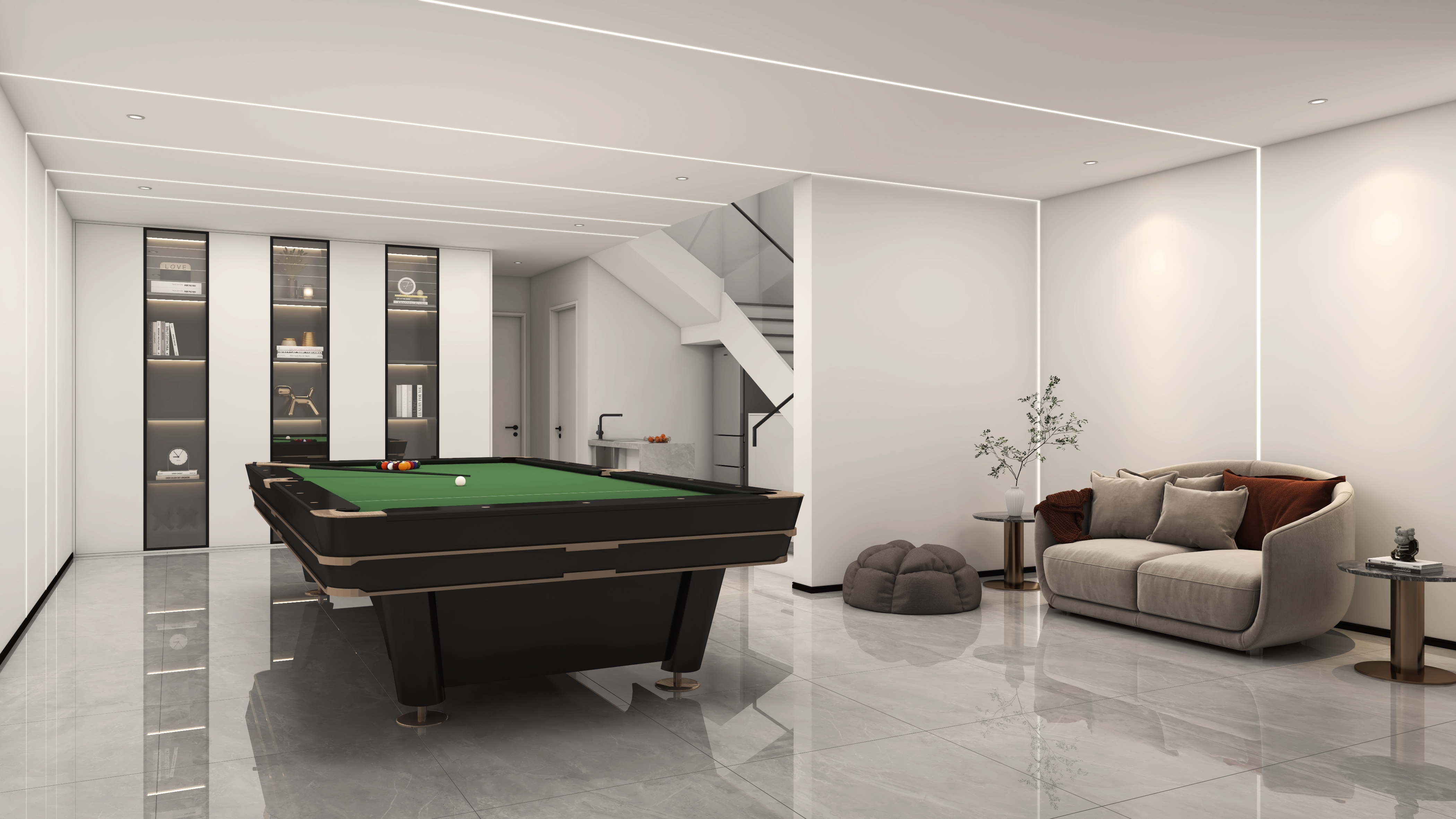 景东锦屏镇战云台球俱乐部装修设计指南