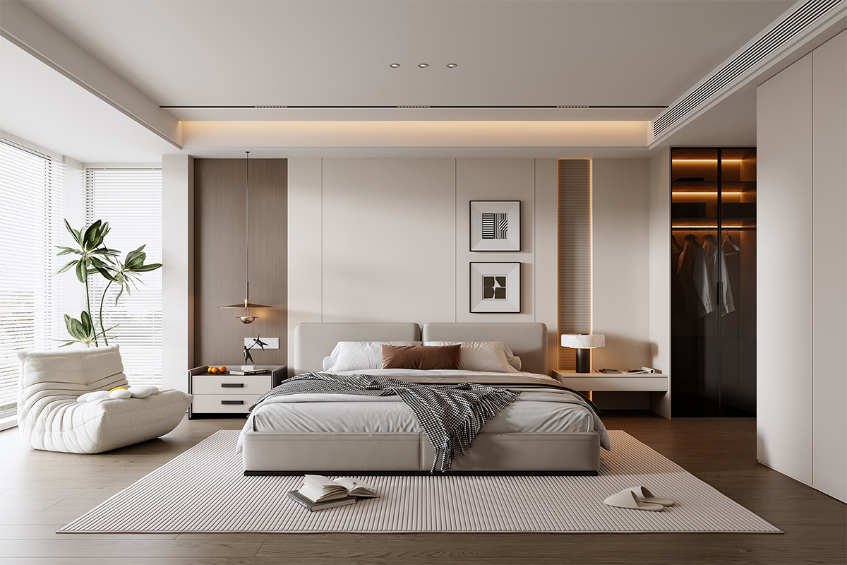 极简轻奢风格装修效果图：高级感与实用并存的设计指南
