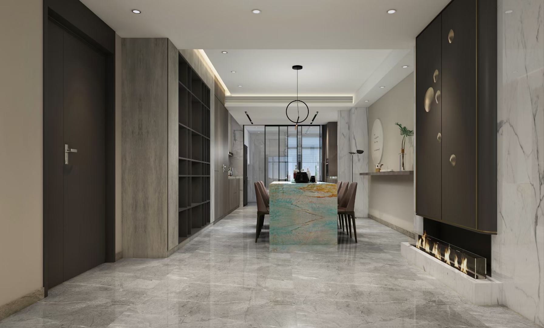 浅灰瓷砖装修效果图精选，打造简约高级的家居空间