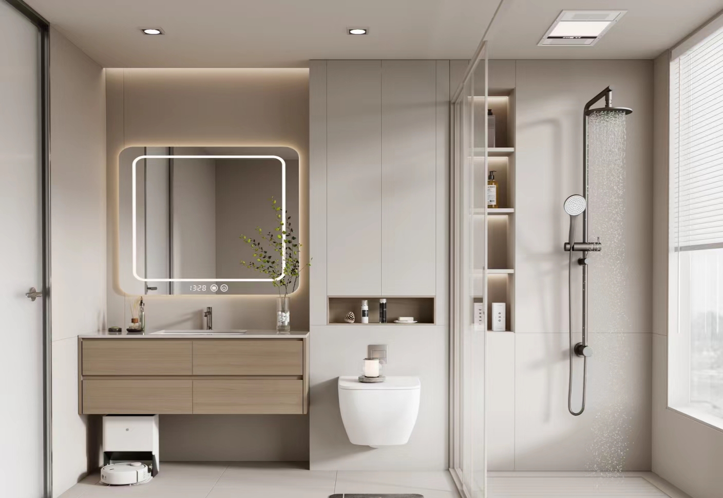 巧妙设计1.2米卫生间布局图,打造舒适空间