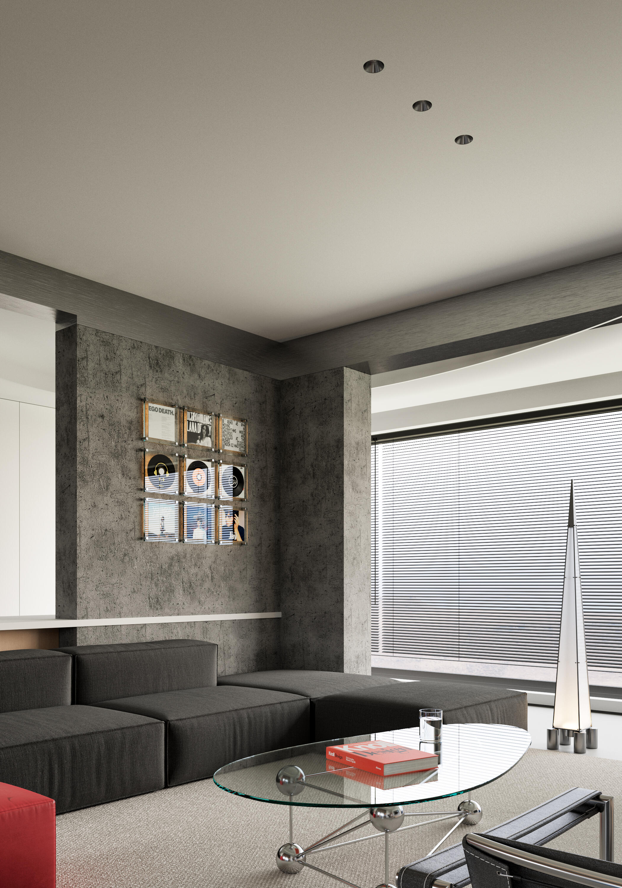 欧神诺希腊灰效果图：打造高端灰调空间的新选择